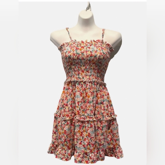 Jessica Simpson Dresses & Skirts - Jessica Simpson Multicolor Floral Mini Dress